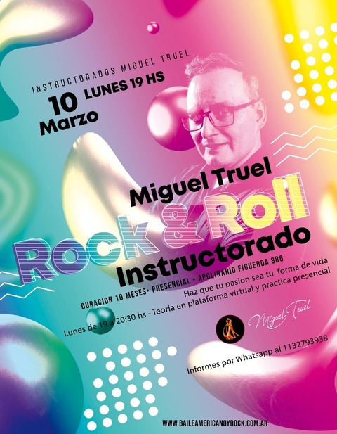 Instructorado de Rock Presencial (con apoyo de plataforma virtual)
