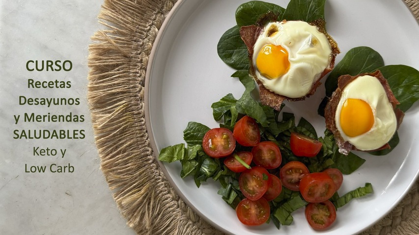 Taller de cocina: Desayunos y Meriendas Saludables - Comida Real - Keto y Low Carb 