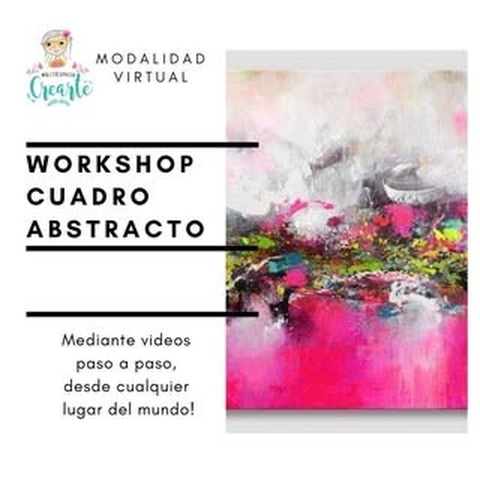 Workshop ONLINE Cuadro Abstracto