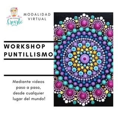 Workshop ONLINE Puntillismo