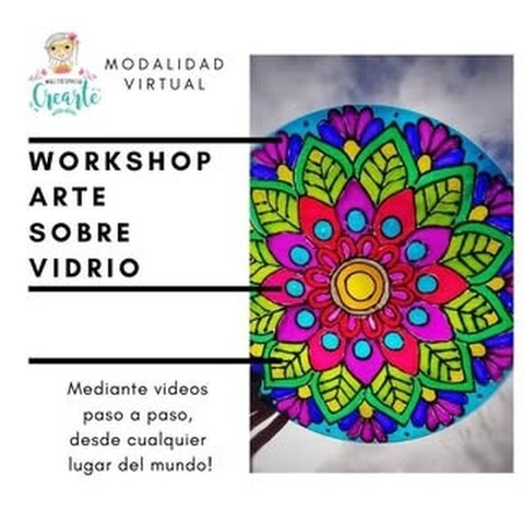 Workshop ONLINE Falso Vitraux
