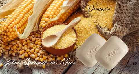 Fórmula: Jabón exfoliante de maíz