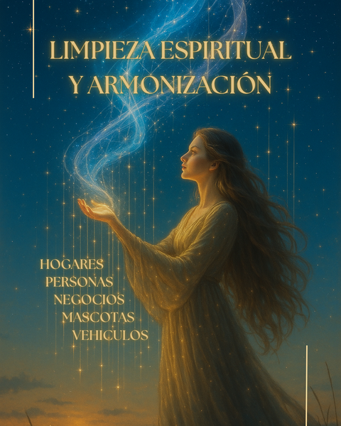 Sesión Limpieza Espiritual y Armonización