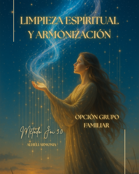Limpieza Espiritual y Armonizacón MJOI 3.0 Grupal