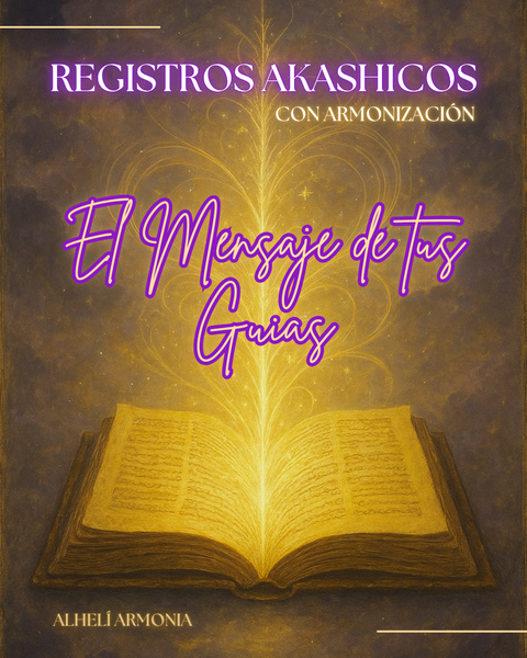 Sesión de Registros Akashicos Con Armonización