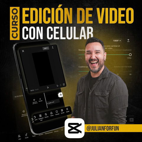 Edita videos con tu celular en CAPCUT