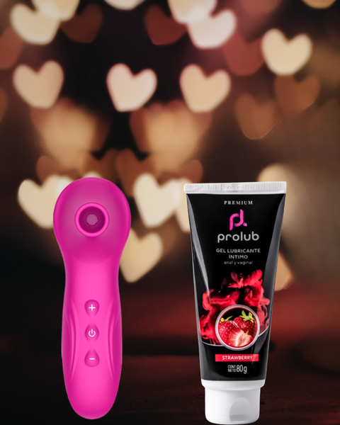 Succionador Pinkie + Gel De Frutilla