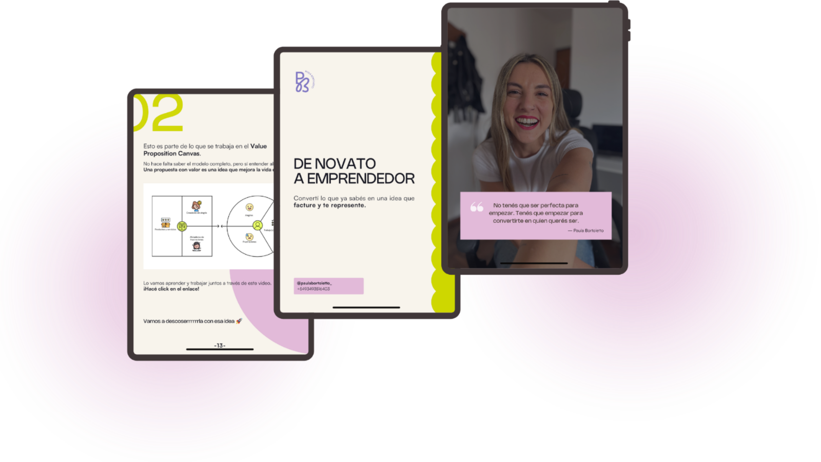 Visual del ebook De novato a emprendedor