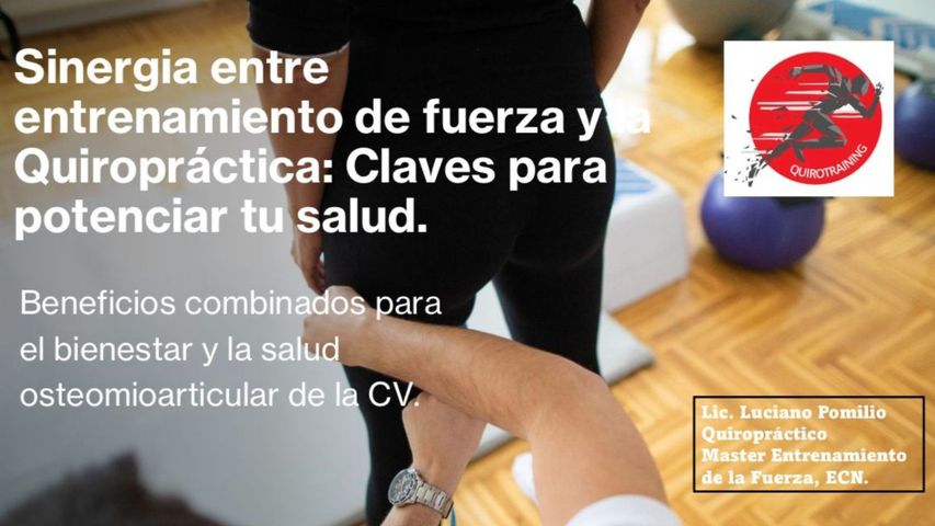 Seminario Sinergia entre Quiropráxia y Entrenamiento de la Fuerza