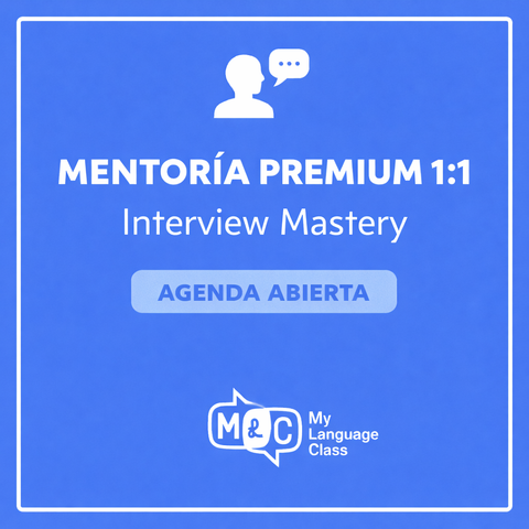 Mentoría premium 1:1: Interview Mastery