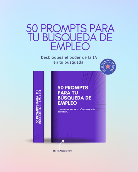50 prompts para tu busqueda de empleo