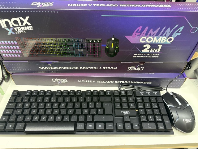 TECLADO Y MOUSE ILUM.
