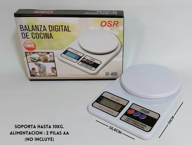 BALANZA DE COCINA 10KG SV-10