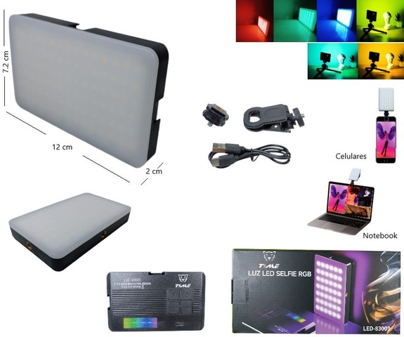 LUZ LED SELFIE M140 (RGB)