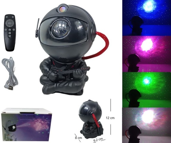 PROYECTOR ASTRONAUTA NEBULOSA (S/BLU