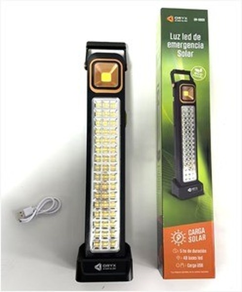 LUZ DE EMERG.SOLAR 48LED