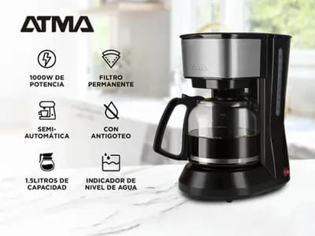 CAFETERA DE FILTRO INOX ATMA