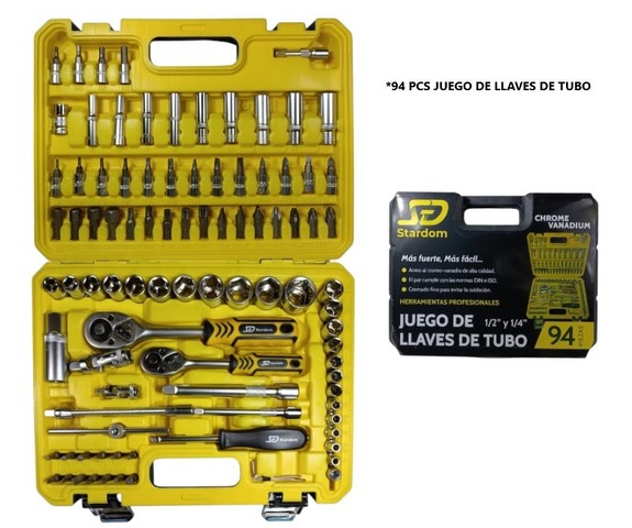 SET LLAVE DE TUBO 94PCS
