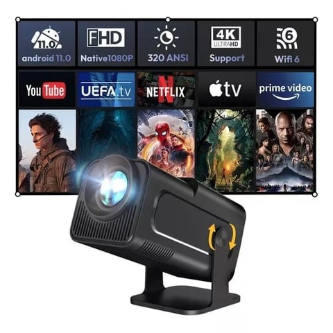 MINI PROYECTOR ANDROID TV 4K