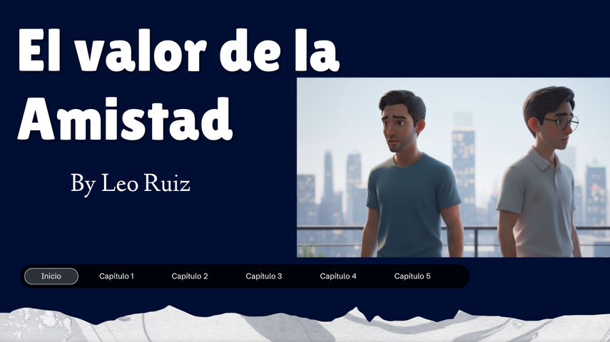 🤝 Ayuda a un amigo — Presentación interactiva basada en storytelling