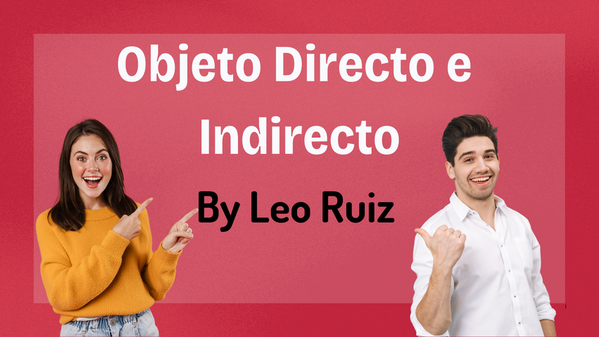 🎯 Plantilla interactiva: Complemento Directo e Indirecto (Nivel A1–A2)