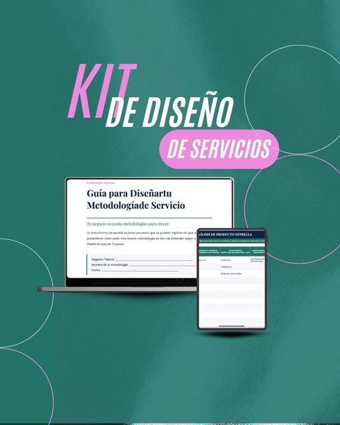 kit de diseño de servicios