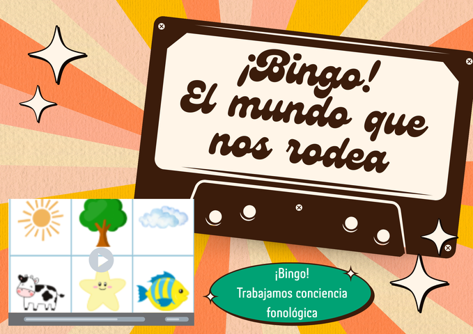 ¡Bingo de la Naturaleza! - Conciencia fonológica