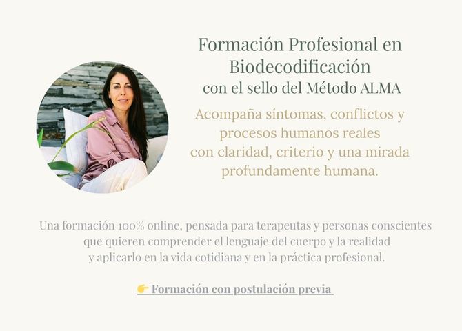 Formación Profesional en BIODECODIFICACION con método ALMA