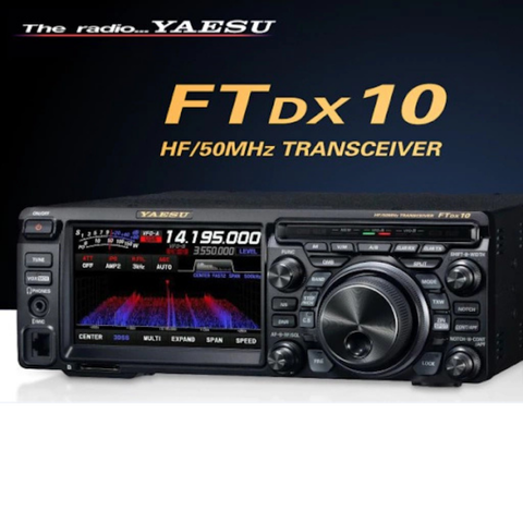 Yaesu Ftdx-10 Hf 100w Sdr 50 Mhz