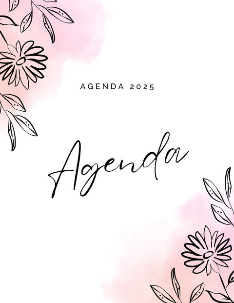 Agenda Planificador Mujer 2025 
