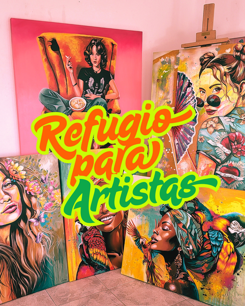 Refugio para artistas con Merymey