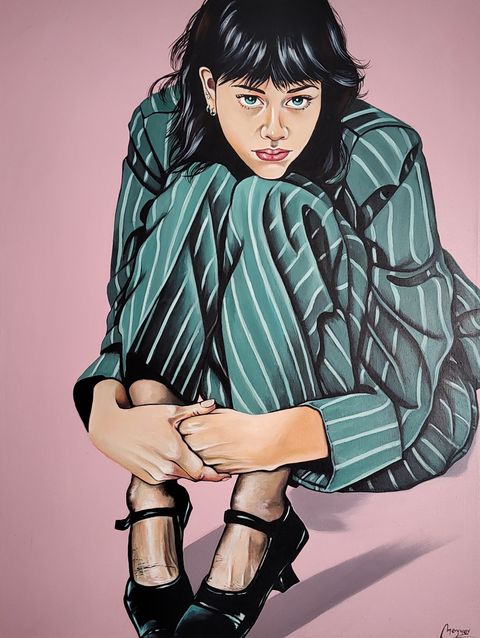 Cuadro mujer 