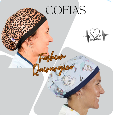 Cofia medicas estampadas Fashion quirúrgico