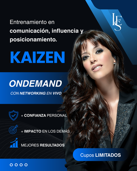 KAIZEN entrenamiento en comunicación y posicionamiento