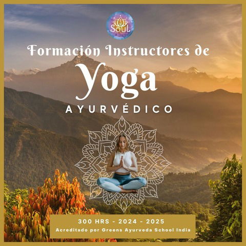 Formación Internacional Instructores Yoga Ayurvédico 2024-2025