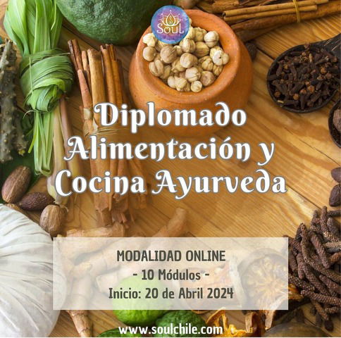 Diplomado Alimentación y Cocina Ayurveda 2024