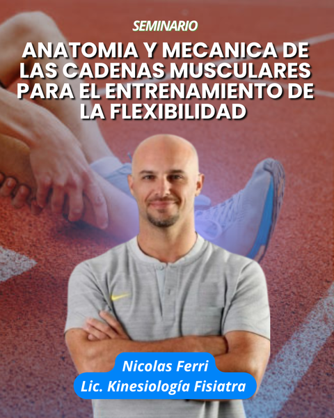 Prevención de lesiones: Anatomía y mecánica de las cadenas musculares para el entrenamiento de la flexibilidad 