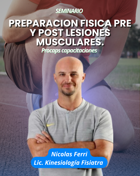 Prevención de lesiones: Preparación física pre y post lesiones musculares.
