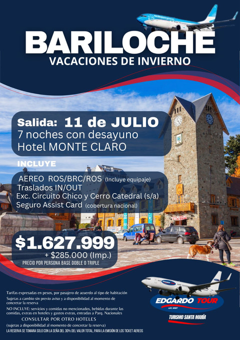 Vacaciones de Invierno en Bariloche