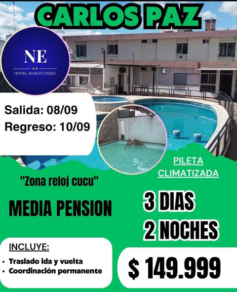 Escapada Villa Carlos Paz