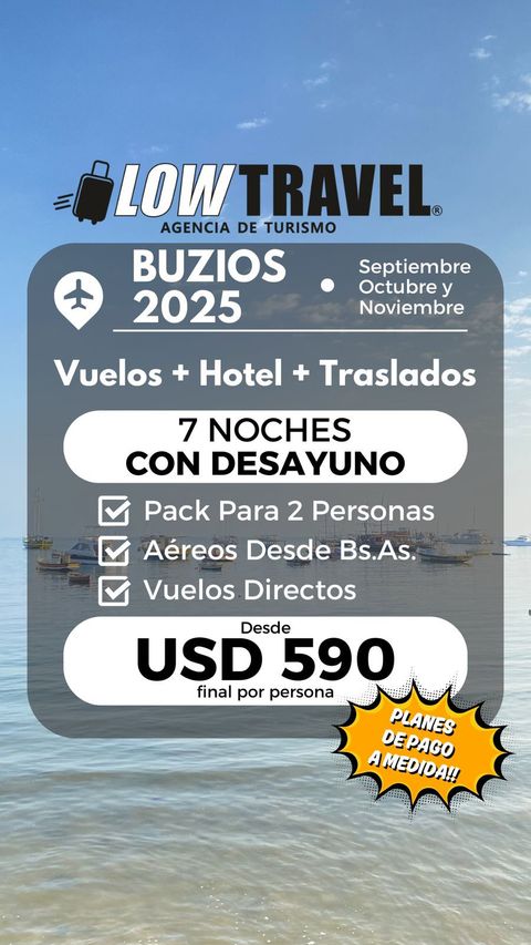 Conectá con tu amor en Búzios