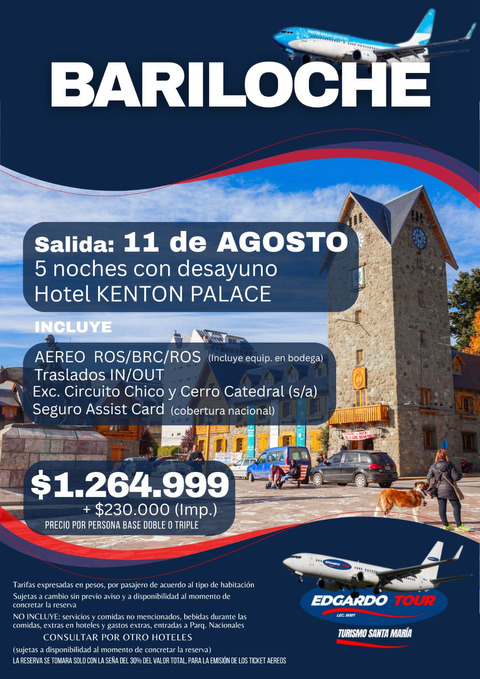Bariloche en Agosto