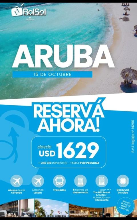 Vacaciones en ARUBA 