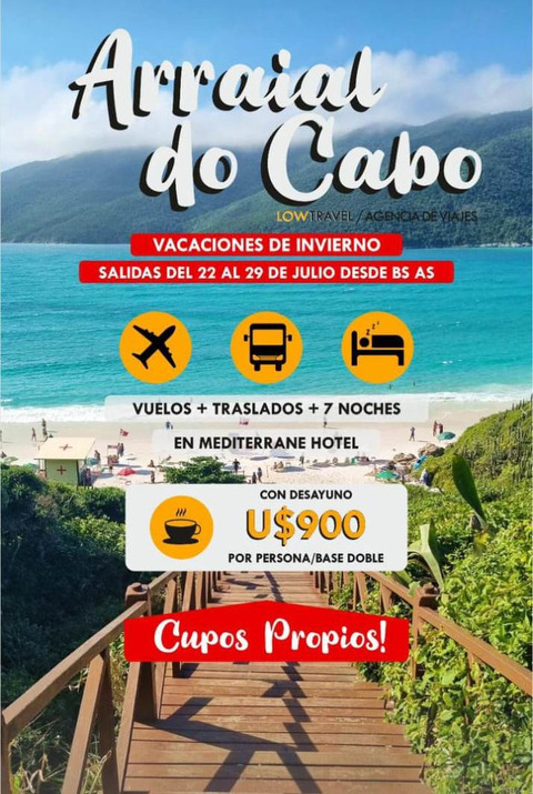 Arraial Do Cabo (Vacaciones de Invierno)