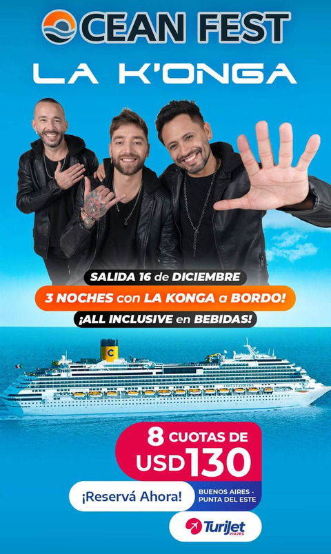 Crucero con la Konga