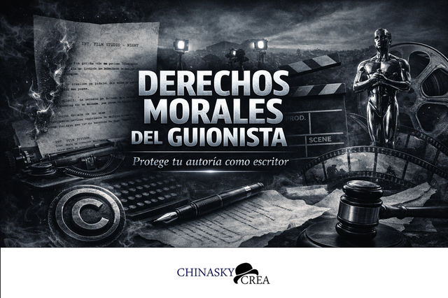 Derechos morales del guionista: la protección que nadie te explica (y que puede salvar tu autoría)
