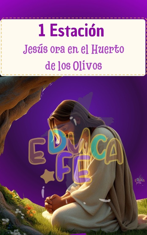 VIA CRUCIS INFANTIL/LÁMINAS 