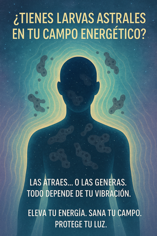 Larvas y parásitos astrales: energías de baja vibración que habitan en lo invisible