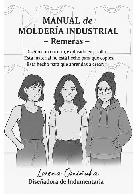 Manual de Moldería: Remeras Urbanas y Deportivas