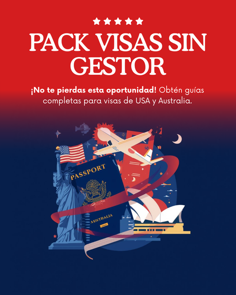 PACK VISAS SIN GESTOR
